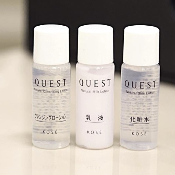 KOSÉ JAPANESE QUEST Skincare Mini Bottle Collection Set - Authentic from Japan - Picture 1 of 14